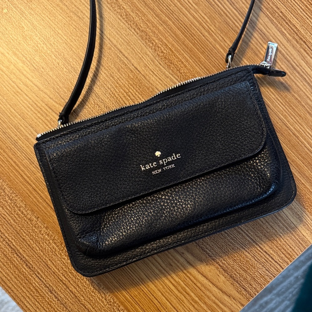 Kate Spade Midnight Black Crossbody Bag